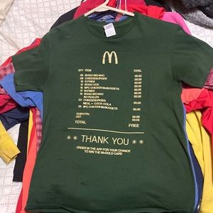 Normal mcdonals shirt